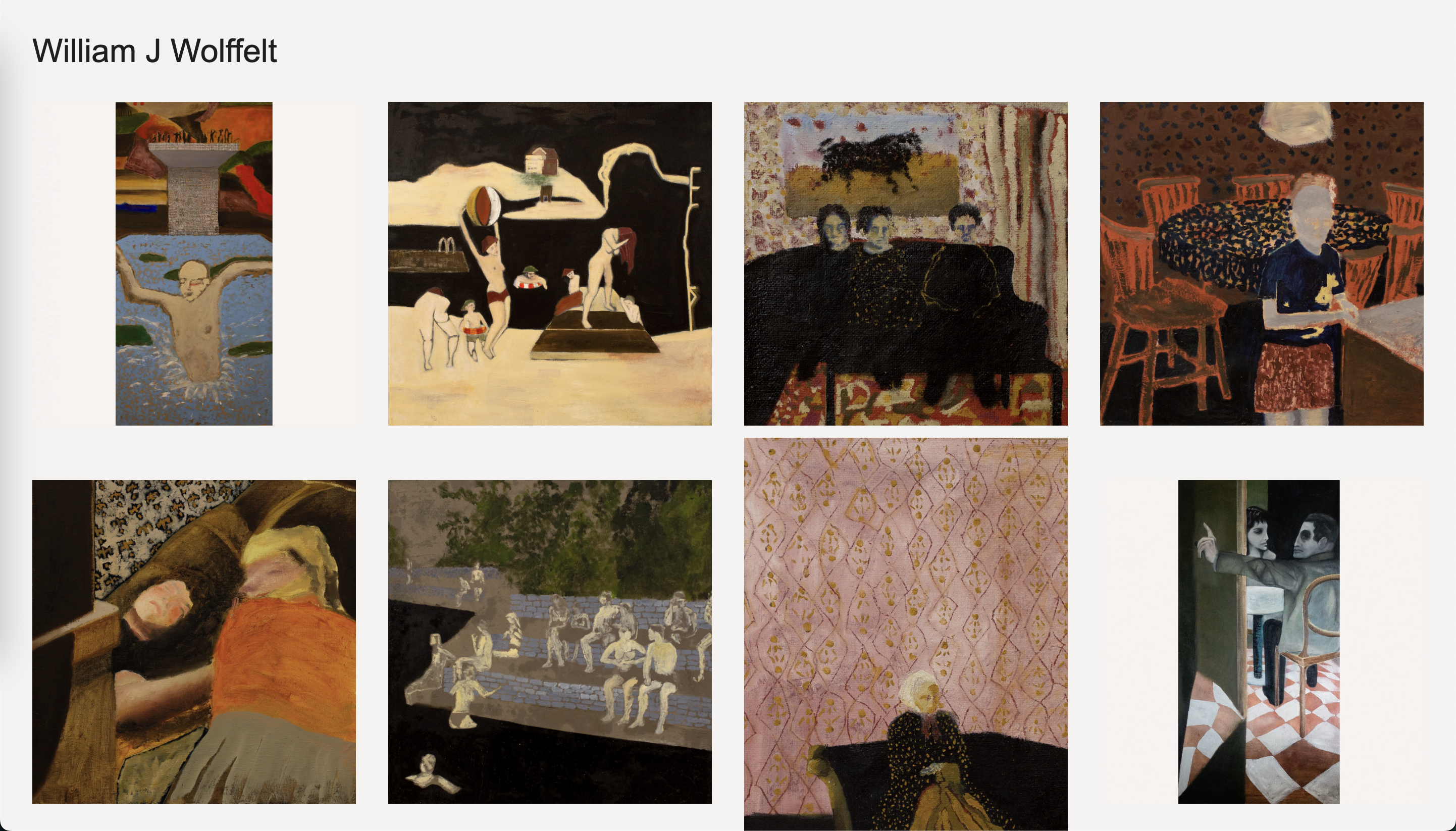 Screenshot from https://www.williamjwolffelt.com/